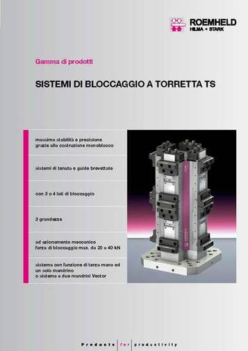 Gruppo 4 - Sistemi di bloccaggio con morse a torretta - Informativo - Camar S.p.A.