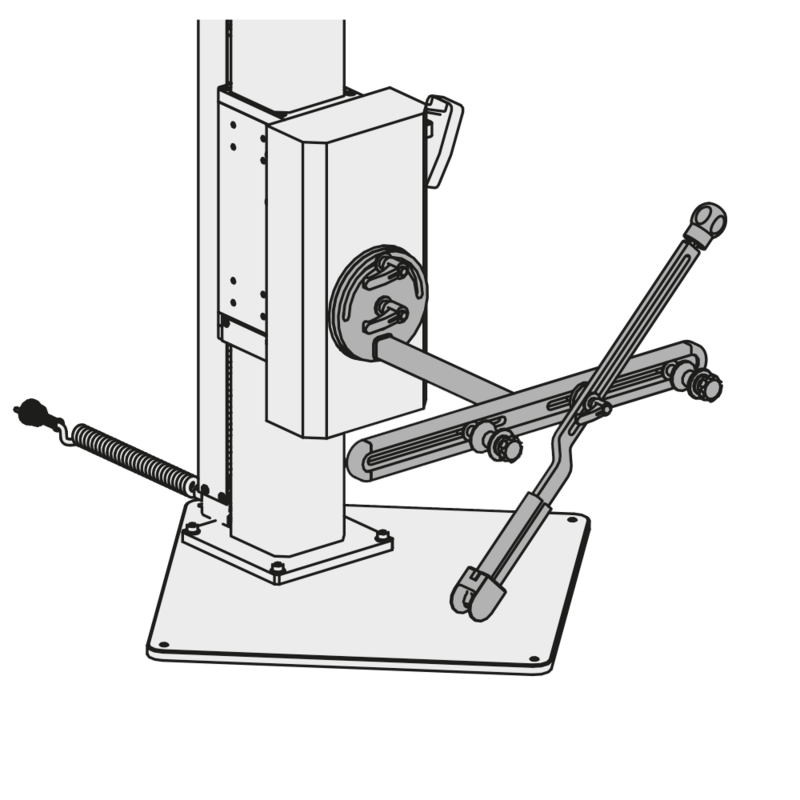 Staffa a 3 punti BikeStand