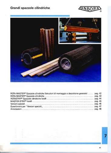 Gruppo  - Tabelle di catalogo ed esempi applicativi OSBORN (Edizione 10-2002) - Camar S.p.A