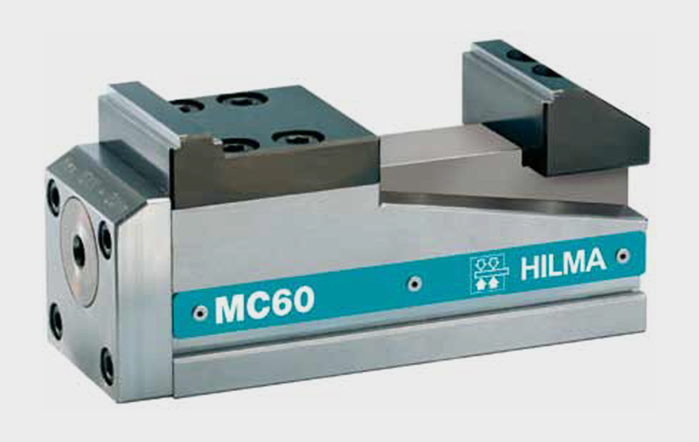 Mini-morsa a 5 assi con ganascia fissa MC60