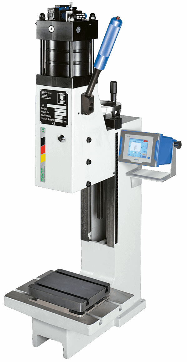 Pressetta manuale assistita pneumaticamente Gechter HKPL-DS