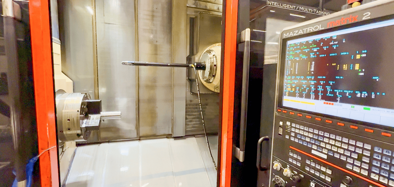 Skive-burnishing su centro di lavoro CNC MAZAK