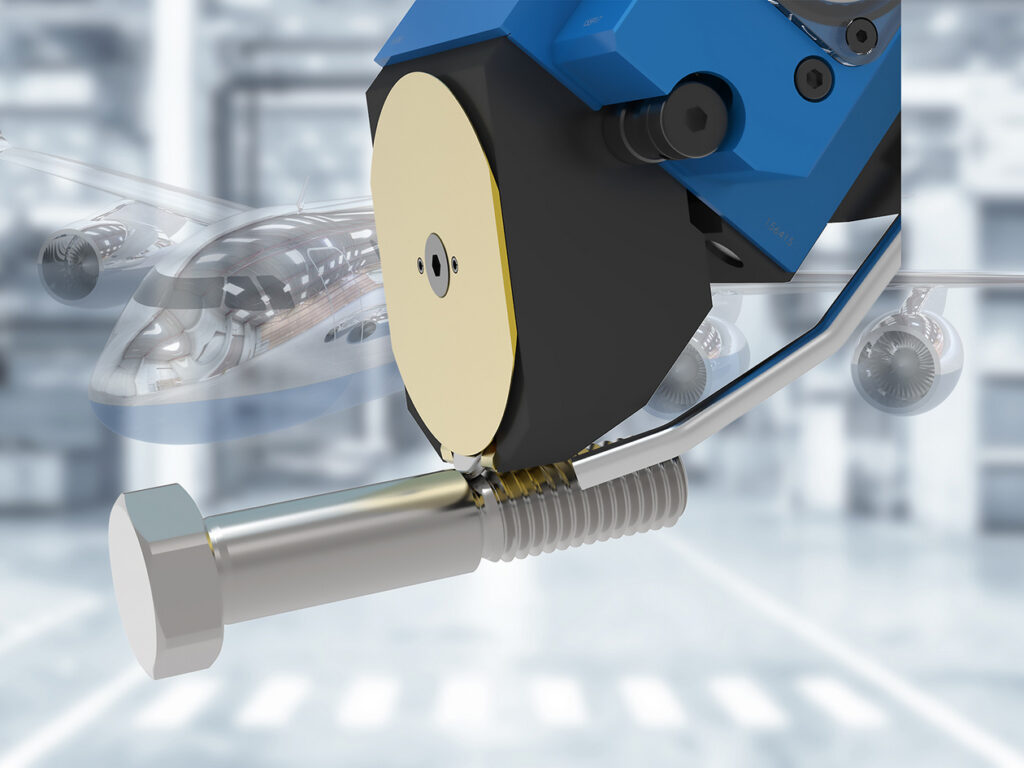 Rullatura profonda di una vite ad alta resistenza