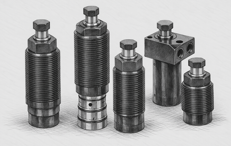 Irrigiditori antivibranti, puntalini idraulici
