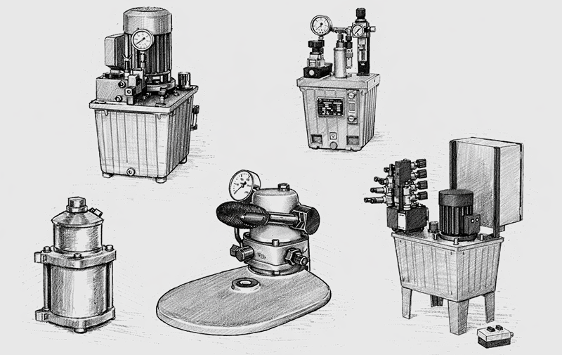 Generatori di pressione, centraline idrauliche, moltiplicatori di pressione