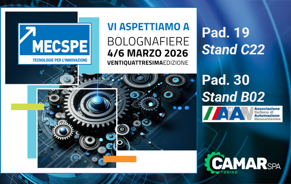 CAMAR al MECSPE di Bologna 2026