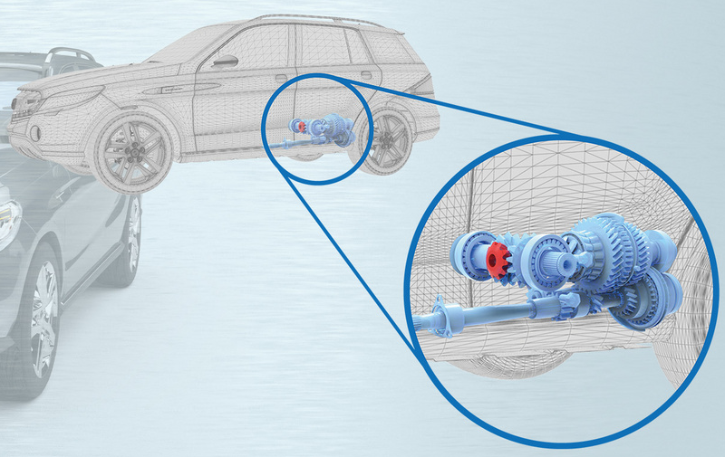 Esempio di applicazione di rullatura su ingranaggio conico automotive