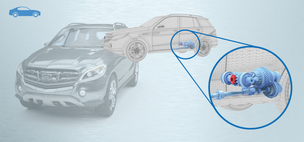 Esempio di lucidatura con rullo di un ingranaggio conico nell'automotive