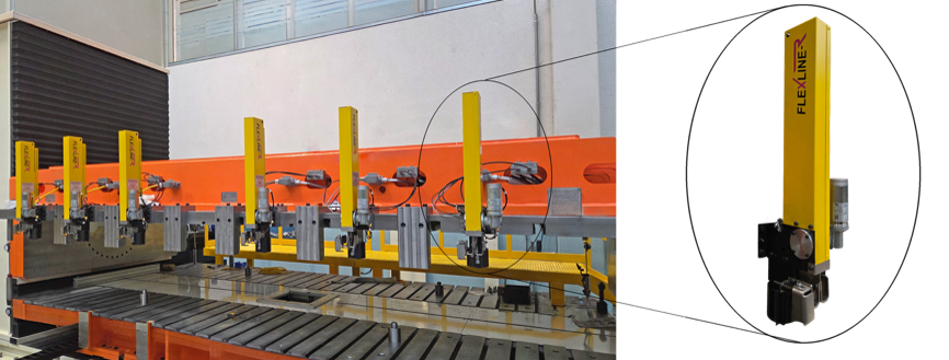 Sistemi di bloccaggio traslanti Flexline-R